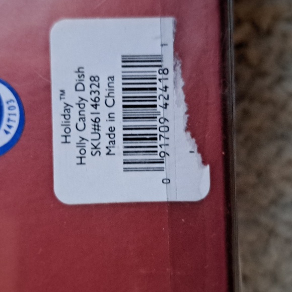 Lenox Holiday candy dish - Picture 2 of 3